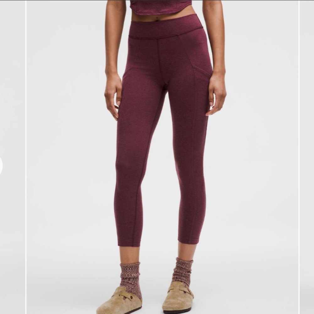 Lululemon Soft Sueded High-Rise Tight 25"